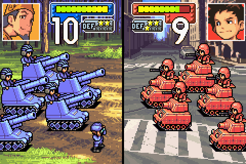Advance Wars Game Boy Advance box art