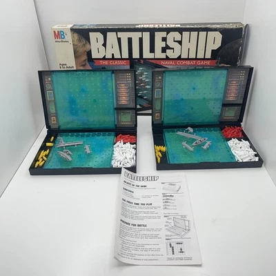 The original Milton Bradley Battleship box